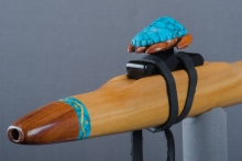 Hawaiian Sandalwood Native American Flute, Minor, Mid G-4, #J6H